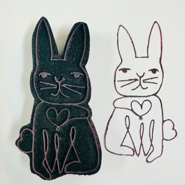 Kecia Deveney | Silly Bunny | Foam Stamp
