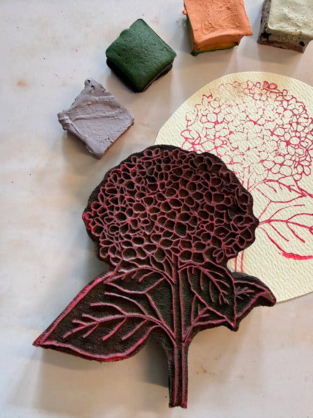 Art To Basic | The Florist Favorite Hydrangea | Art Foam Stamp