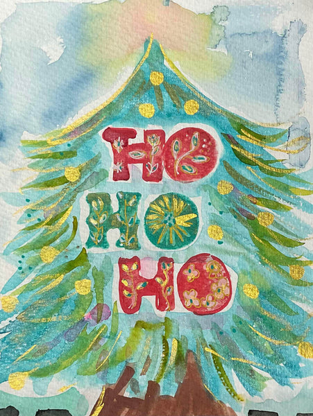 Wendy Aspinall | Ho Ho Ho | Foam Stamp