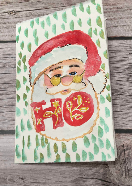 Wendy Aspinall | Jolly Saint Nick | Foam Stamp