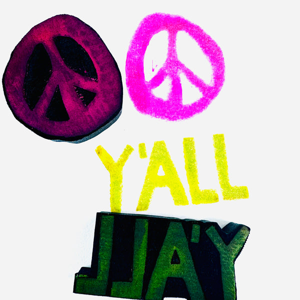 Sarah Matthews | Y'all | Foam Stamps (Set of 2)