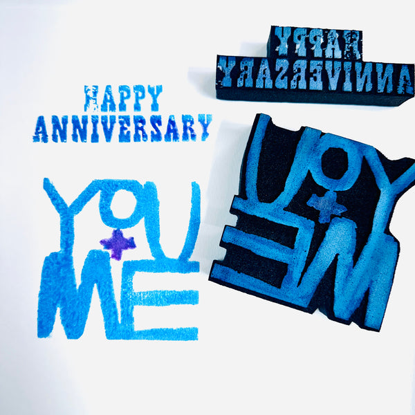 Sarah Matthews | Anniversary Set | Foam Stamps (Set of 2)