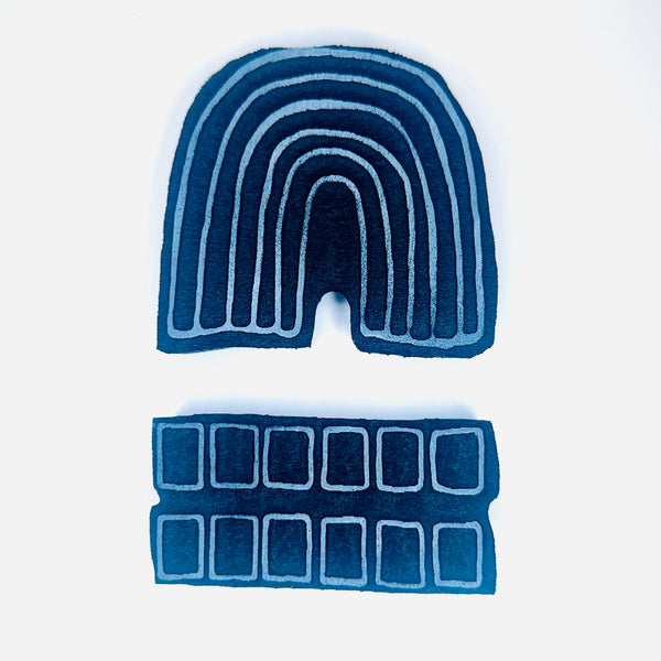 Heather Baley | Swatch Dexie Set 2| Foam Stamps (Set of 2)