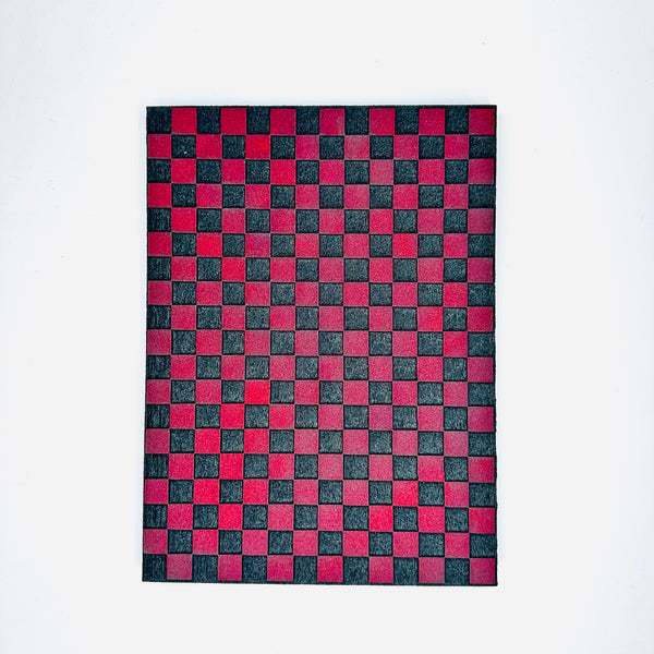 Kae Pea | Checkerboard Imprint Pad | Foam Stamp