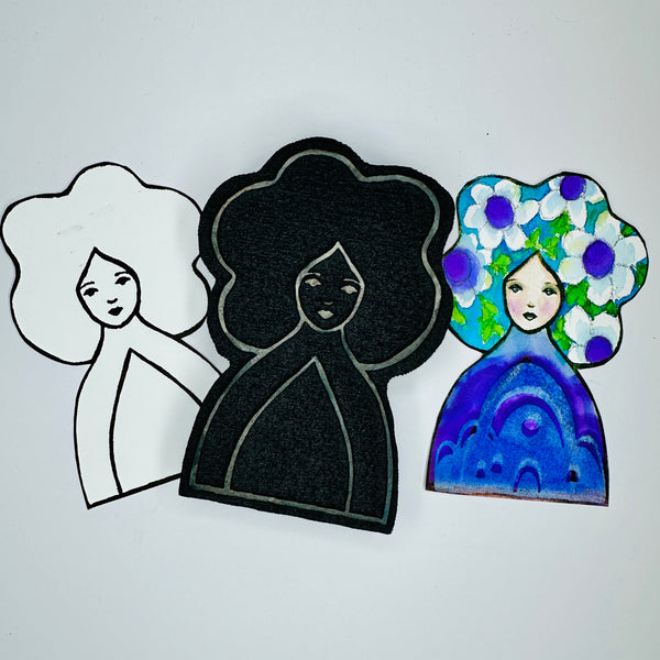 Kae Pea | Open to Possibility | Foam Stamps