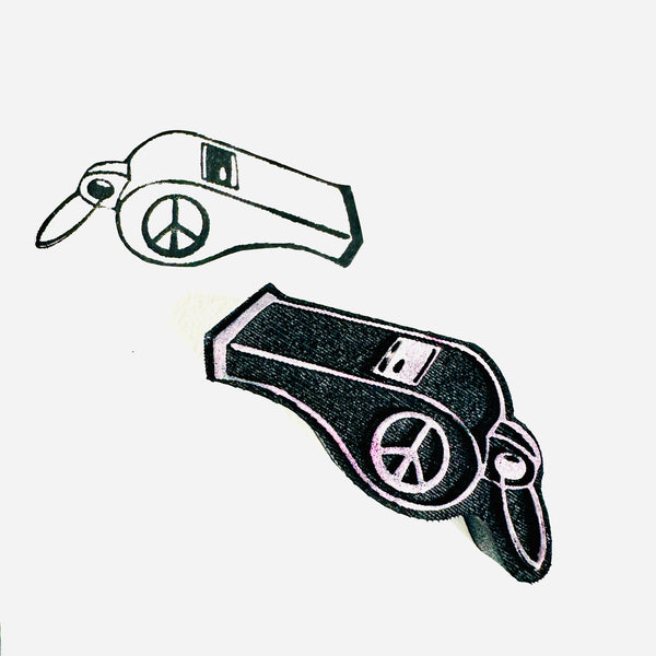 Kae Pea/Patti Hodder | Peace Whistle | Foam Stamp