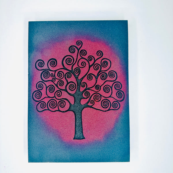 Kae Pea/Sheri Weistaner |Tree of Life (Pos and Neg) | (Set of 2) Foam Stamps