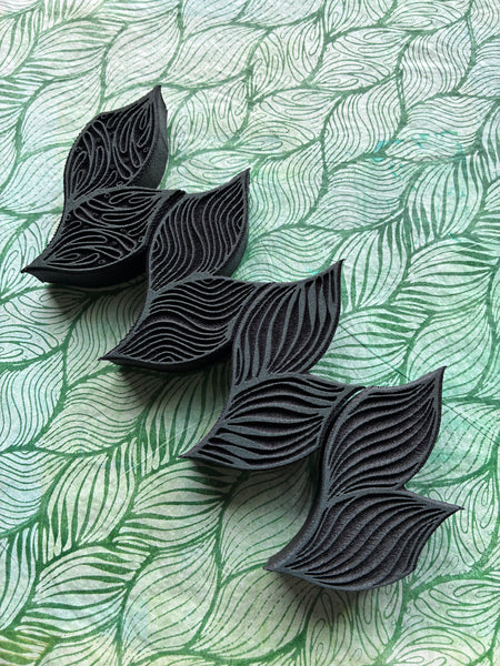 Marta Harvey | Braids | Foam Stamp (Set of 4)