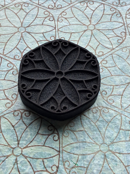 Marta Harvey | Flower Mandalas | Foam Stamp (Set of 4)