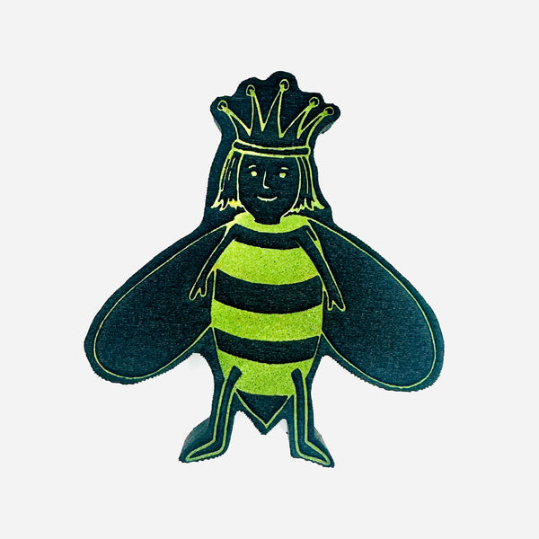 UnMundane Arts | Bee the Queen | Art Foam Stamp