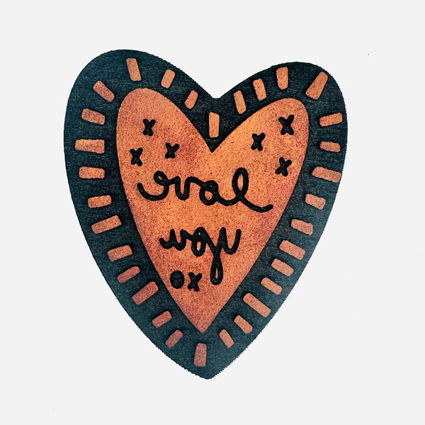 Janis Sigmund | Love You Exclamation | Art Foam Stamp