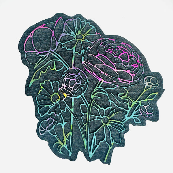 Heather Baley | Big Beautiful Bouquet | Art Foam Stamp