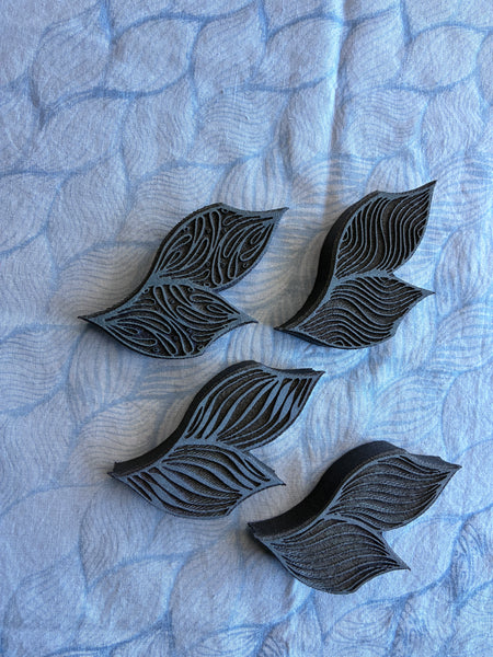 Marta Harvey | Braids | Foam Stamp (Set of 4)