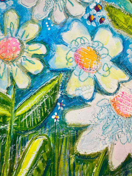 Char DeRouin | All the Flower | Art Foam Stamps (Set of 9)