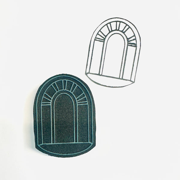Patti Hodder | Window 1 | Art Foam Stamp
