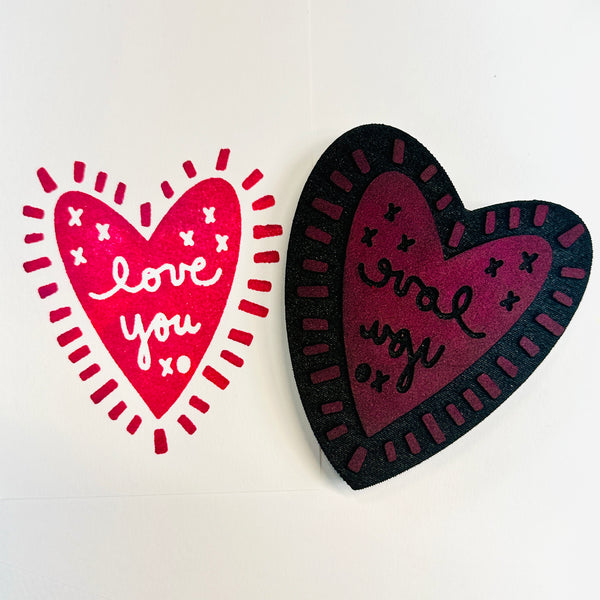 Janis Sigmund | Love You Exclamation | Art Foam Stamp
