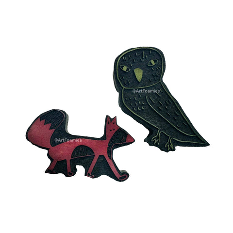 Megan Quinlan | Connor's Critters | Foam Stamps - Set of 2