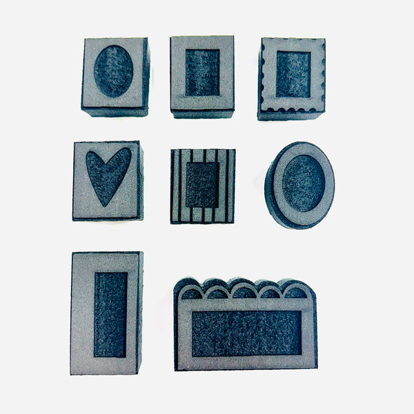 Leaca Young  | Conversation Blocks | Foam Stamps - Set of 8