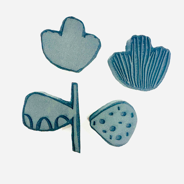 Leaca Young  | Layering Flower | Foam Stamps Set of 4)