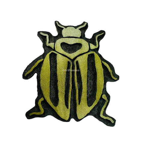 Elizabeth St. Hilaire | Striped Beetle | Foam Stamp