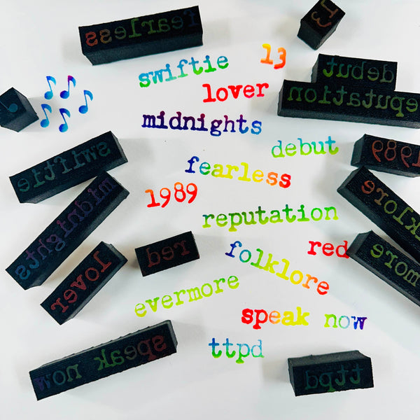 Maxi Moon | ArtFoamies Pop Culture Poetry: Swiftie Edition 1 - Set of 15