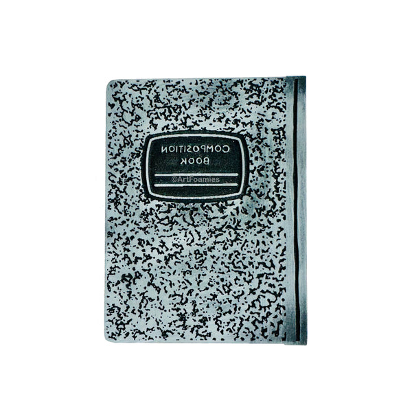Kae Pea | Composition Book Cover | Foam Stamp