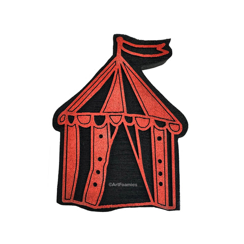 Wendy Aspinall | Circus Tent | Foam Stamp