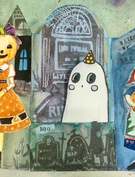 Danita Art | Ghostie with the Mostie | Foam Stamp