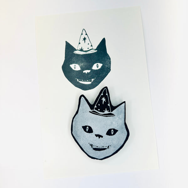 Kae Pea | Lucky Cat | Foam Stamp