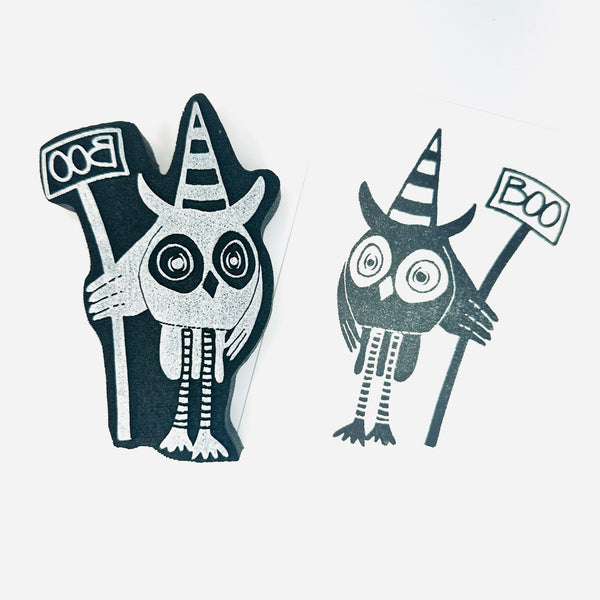 Wendy Aspinall | Boo Whoo | Foam Stamp