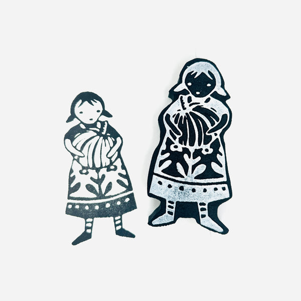 Jone Hallmark | Punkin Girl | Foam Stamp