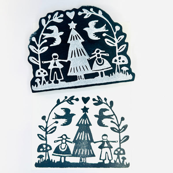 Jone Hallmark | Happy Tree and Thee | Foam Stamp