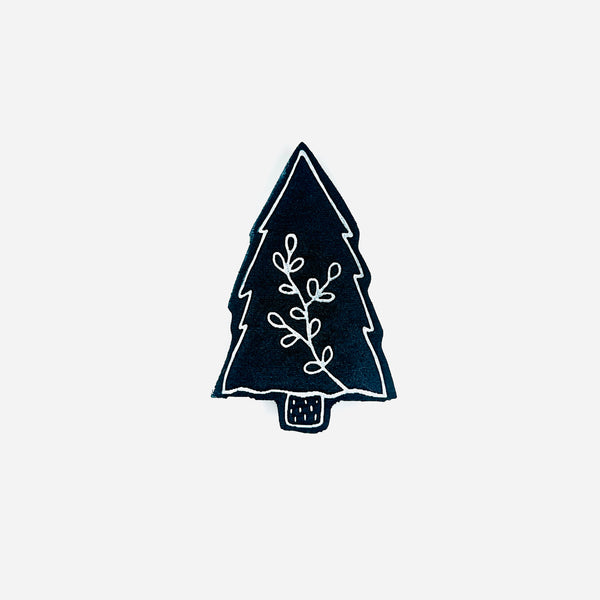 Megan Quinlan | Tree with Vine | Foam Stamp