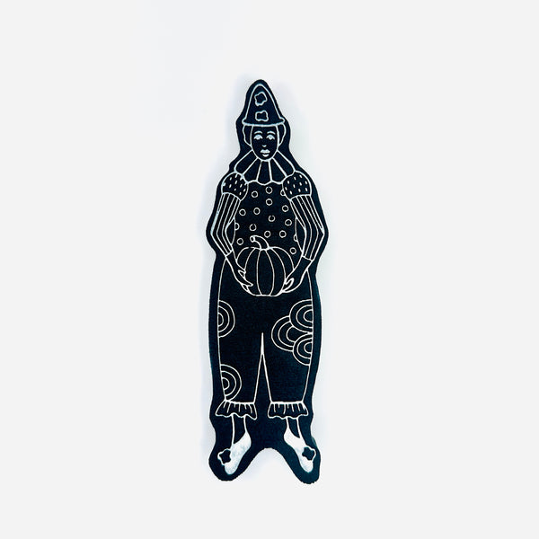 Megan Quinlan | Pierrot with Pumpkin | Foam Stamp