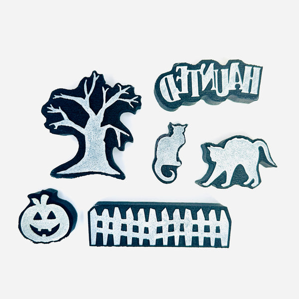 Gina H | Haunted Set | Foam Stamp (Set of 6)