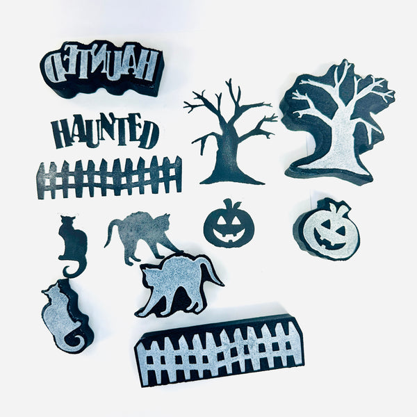 Gina H | Haunted Set | Foam Stamp (Set of 6)