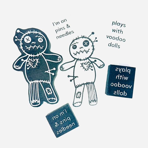 Pato | Poke Me Pete | Foam Stamps (Set of 3)