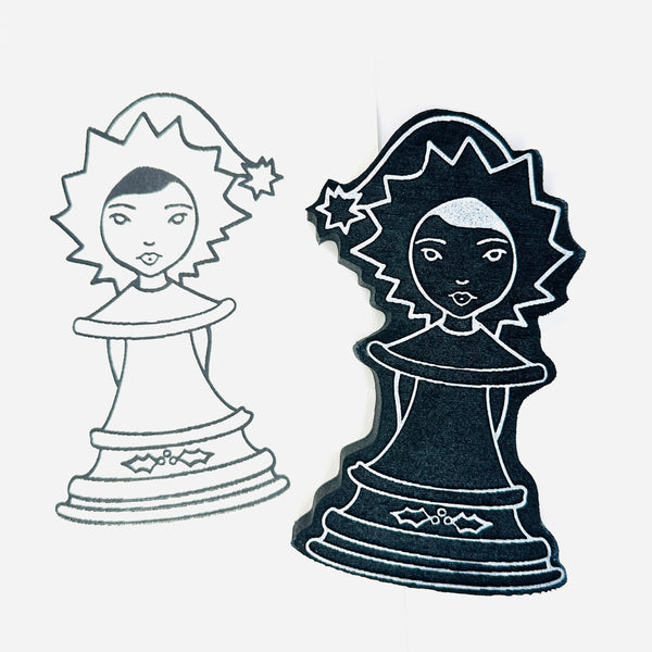 Pato | Belle Noel | Foam Stamp