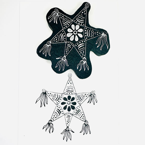 Crafty Chica | Pinata | Art Foam Stamp