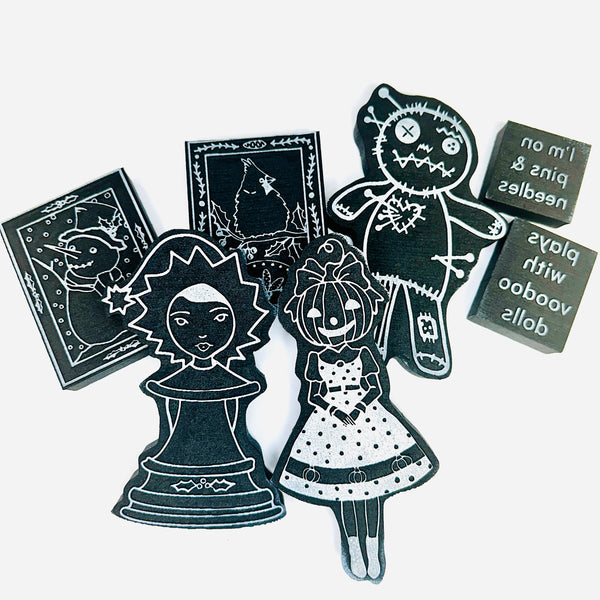Pato | All of Pato's Holiday Bazaar Collection | Foam Stamps (Seven)