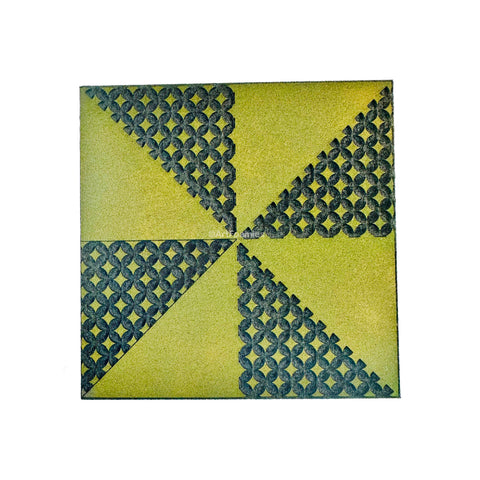 Ann Butler | Plain & Patterned Pinwheel Square | Foam Stamp
