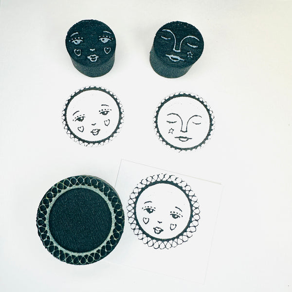 Kae Pea | Sweet Cheeks and Star Shine | Foam Stamps (Set of3)