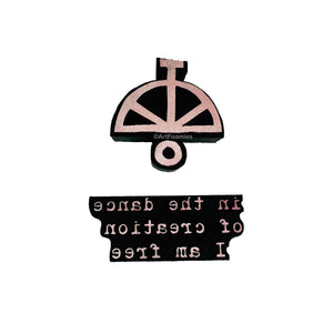 Jack Ravi for Fodder School | Creation | Foam Stamps - Set of 2