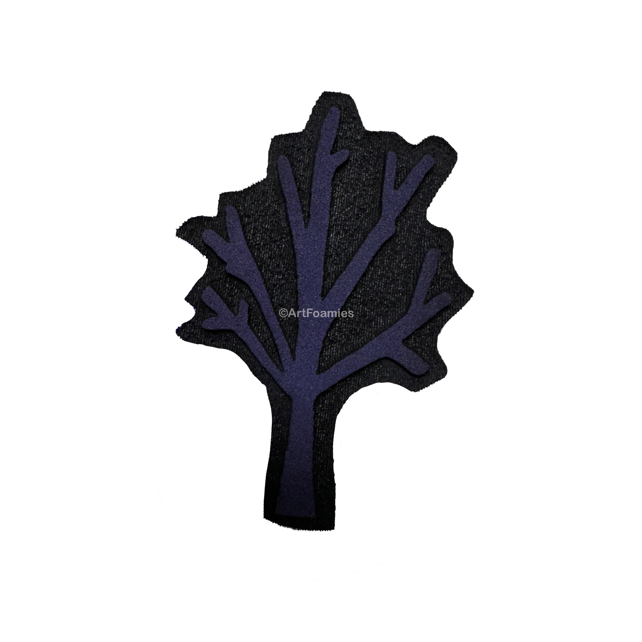 Kae Pea | Bare Winter Tree (January 2023) | Foam Stamp