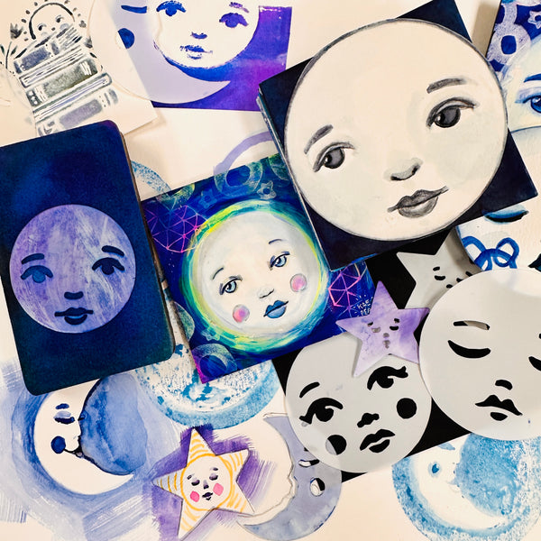 Oh My Lars | Many Moons | SP* Mask by Kae Pea (Set of 9)