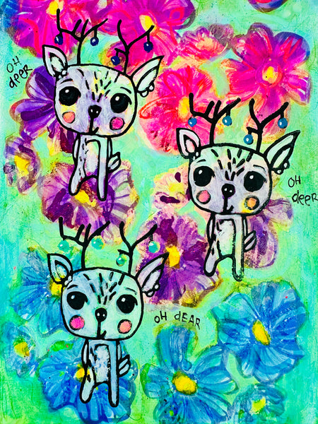 TandiArt | Deer One | Foam Stamp