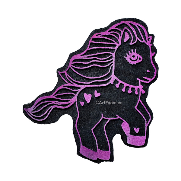 Maxi Moon | Pink Pony Girl | Foam Stamp