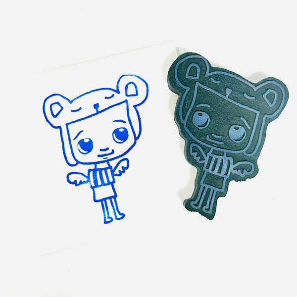 TandiArt | Bear Cub Cap | Foam Stamp