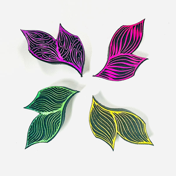 Marta Harvey | Braids | Foam Stamp (Set of 4)