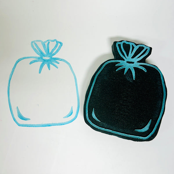 Kae Pea | Plastic Baggie | Foam Stamp